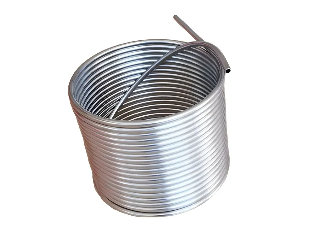Excellent Acid-Resistant Incoloy825 Coil for Seawater Desalination Projects 